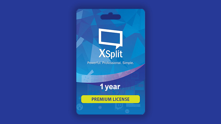 [윈도우] XSplit 엑스스플릿 프리미엄 라이센스 1년 디지털코드 (24시간즉시발송)