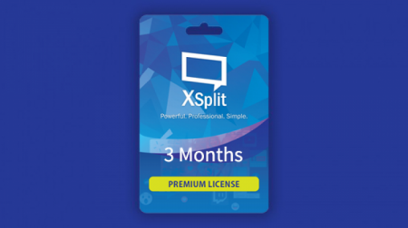 [윈도우] XSplit 엑스스플릿 프리미엄 라이센스 3개월 디지털코드 (24시간즉시발송)